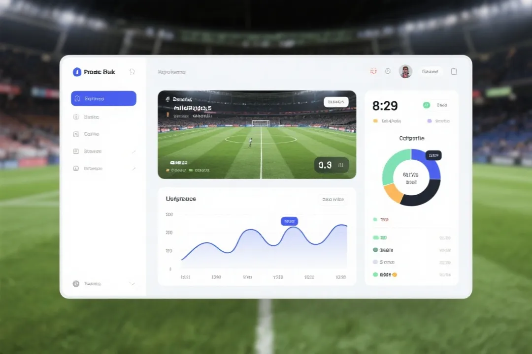 雷速体育数据看板与实时比分界面